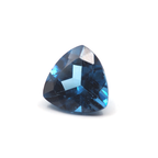 London Blue Topaz Trillion Shape 11 x 6.5 mm Single Piece Approximately 5.26 Carat