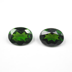 Chrome Diopside Oval Shape 8 x 6 mm Approximately 2.50 Carat