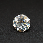 Loose Moissanite Round Shape 9 mm Single Piece Approximately 2.42 Carat (