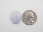 Blue Lace Agate  Oval Cabs 22.5 x 16.5 mm Approximately 17.74 Carat