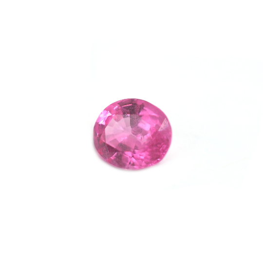 Pink Spinel Oval Shape 5.5 x 4.7 x 2.8 mm Single Piece Approximately 0.51 Carat