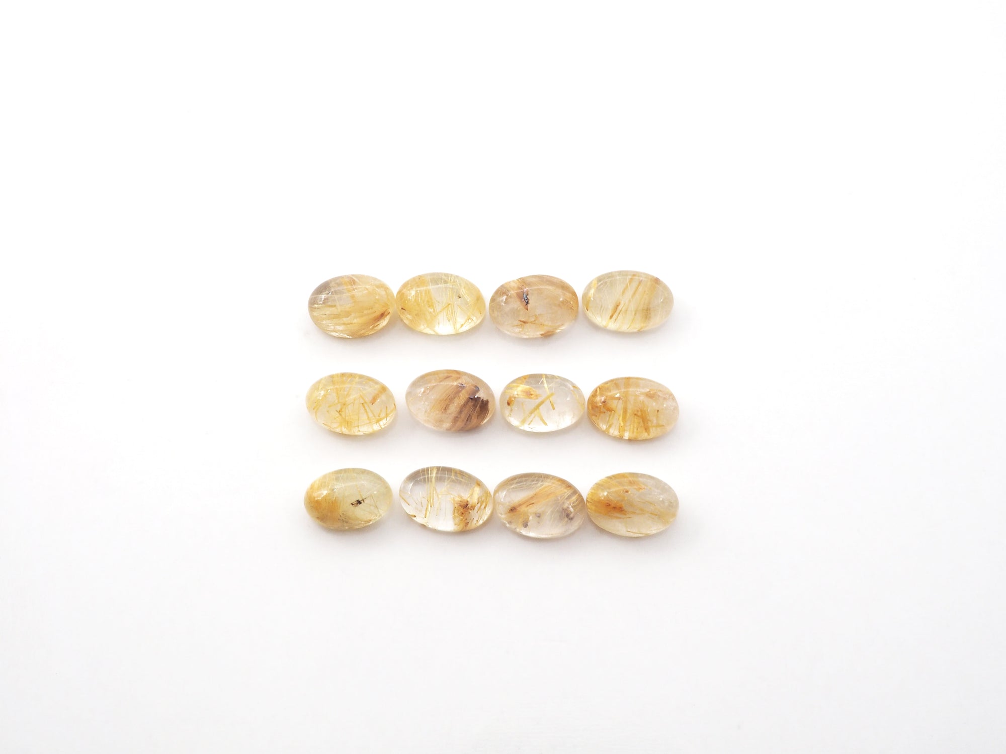 Golden Rutilated Quartz 6x4mm Approximately 6.77 Carat