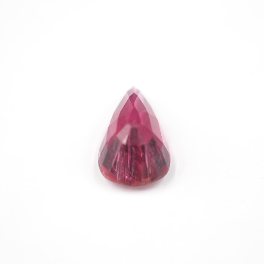 Rubellite Pear Shape 12.5 x 7 x 5.8 mm Single Piece Approximately 3.0 Carat