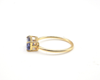 18K Yellow Gold Tanzanite Ring