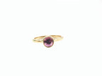 18K Yellow Gold Tourmaline  Ring