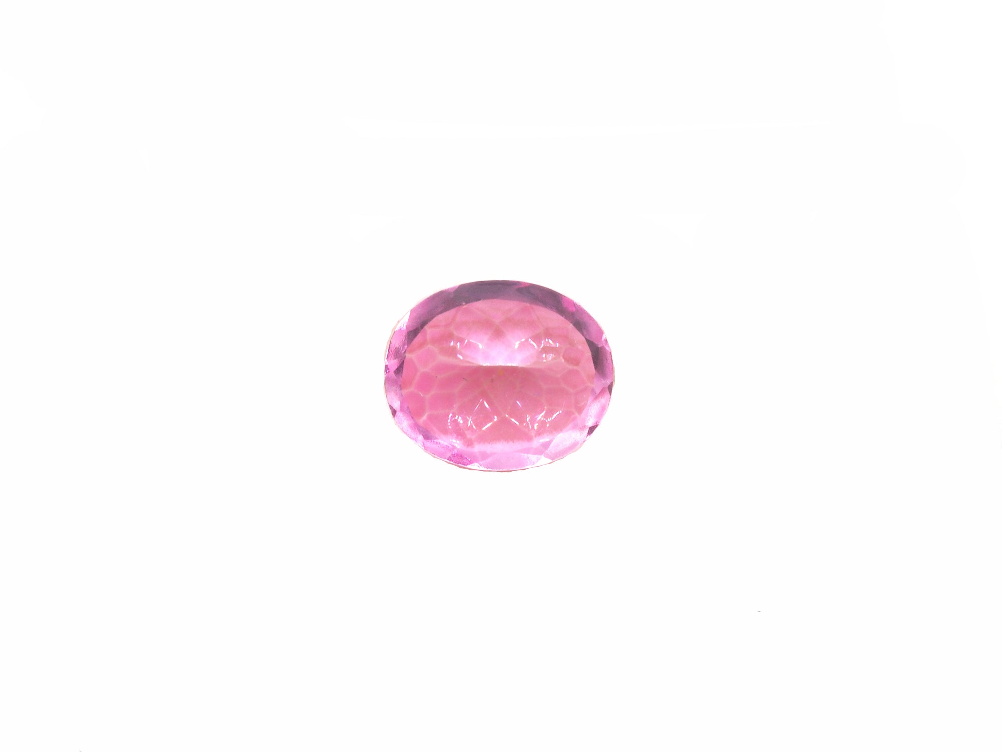 Pink Topaz Oval 12.2 x 10.2mm Approximately 5.62 Carat