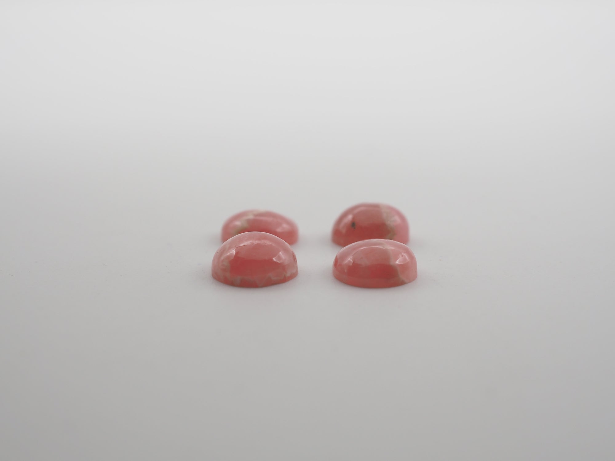 Rhodochrosite Cabochon, 8mm Approximately 9 carat (GTG-RC-3)