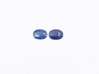 Blue Sapphire Oval Shape 7x5 mm Matching Pair Approximately 1.63 Carat