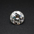 Loose Moissanite Round Shape 8.2 x 5.0 mm Single Piece Approximately 2.06 Carat