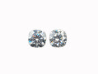 Moissanite Cushion Shape 6.5mm Matching Pair Approximately 2.56 Carat