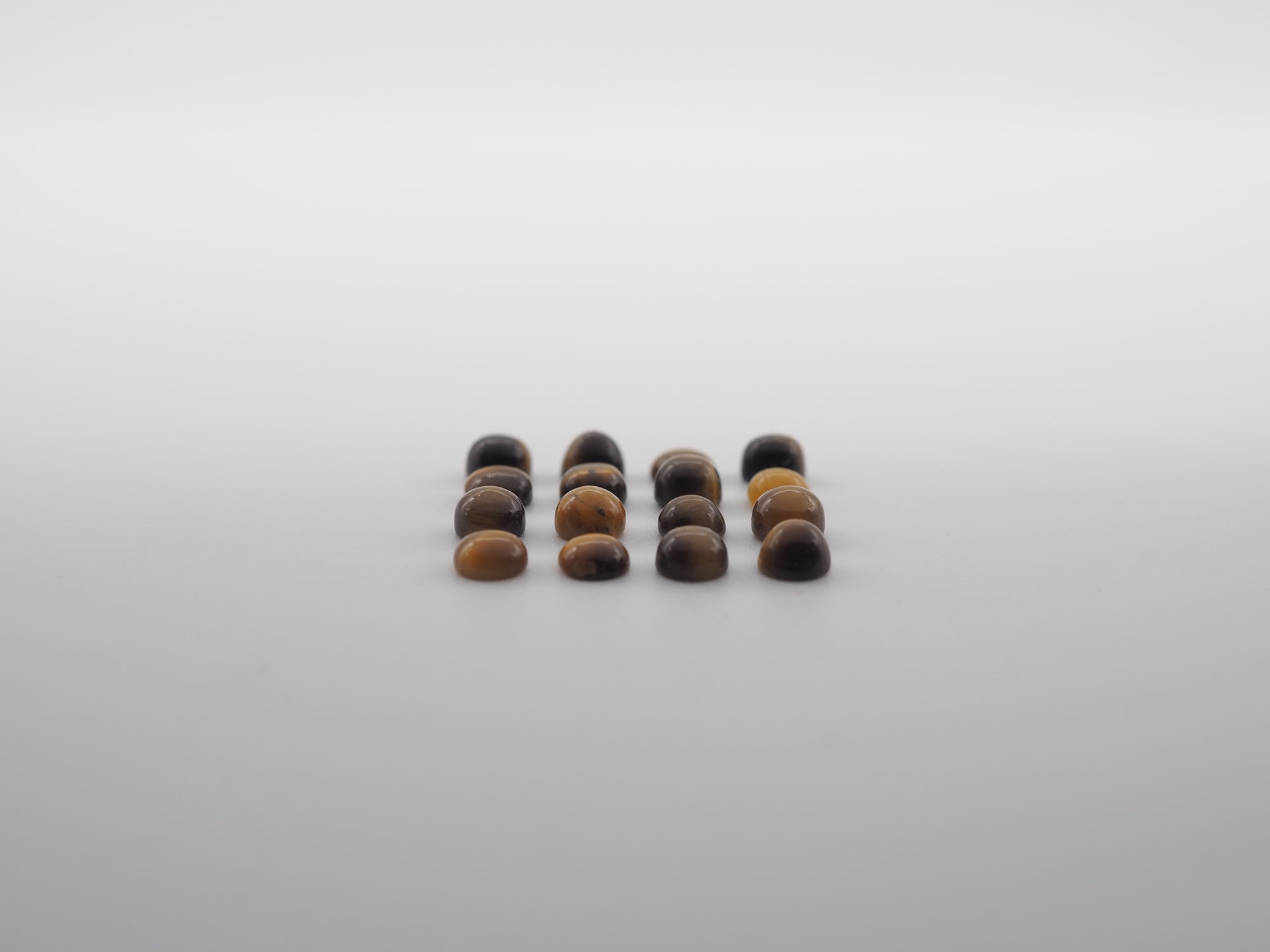 Tiger's  Eye   Cabs 4mm  Approximately 5 Carat