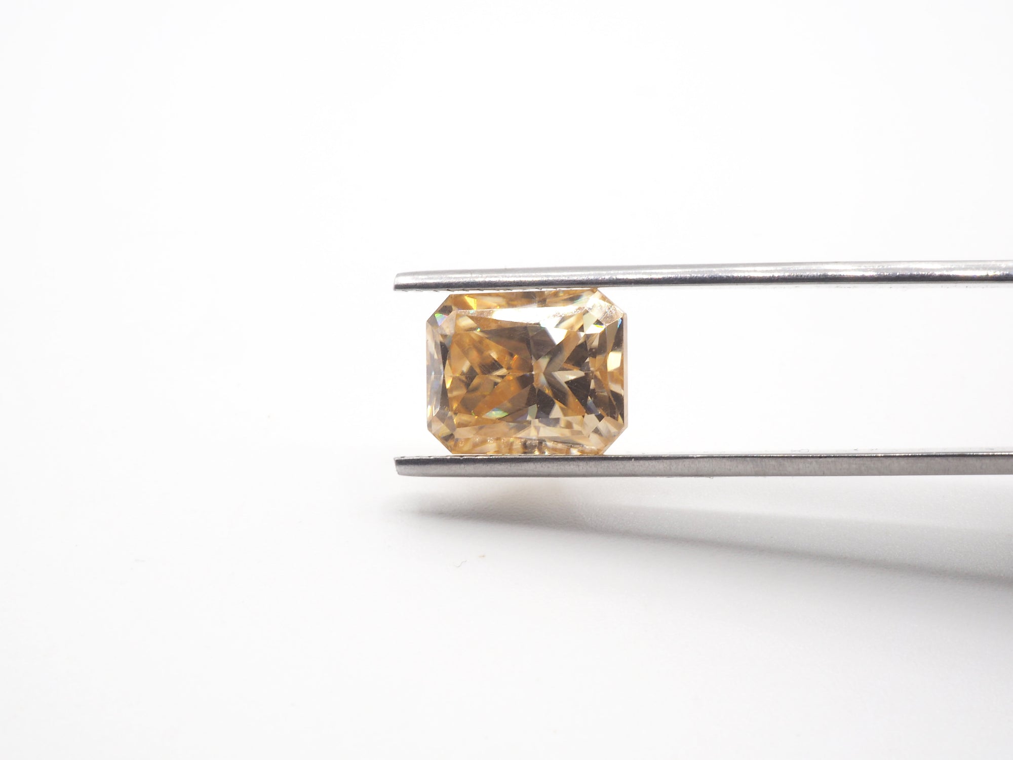 Moissanite Rectangle Shape  10.6x8.3 mm Single Piece Approximately 4.72 Carat