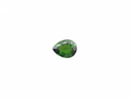Chrome Diopside Pear Shape 9.0x 7.0x 4.0 mm Single Piece Approximately  1.66 Carat