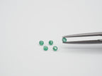 Zambian Emerald Round Shape 2.2mm  Approximately 0.20 Carat