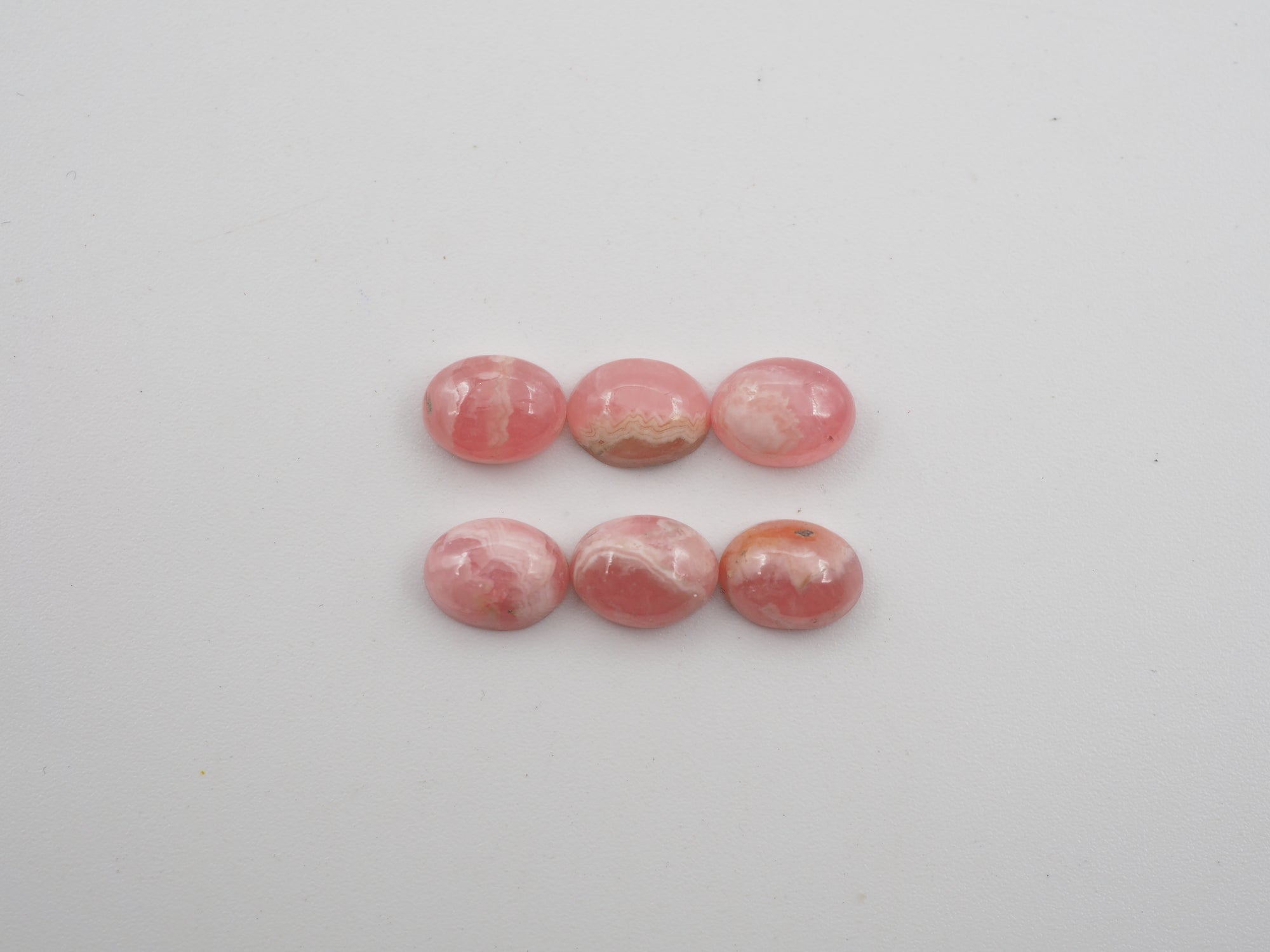 Rhodochrosite Cabochon, 8x6 mm Approximately 8.84 carat (GTG-RC-5)