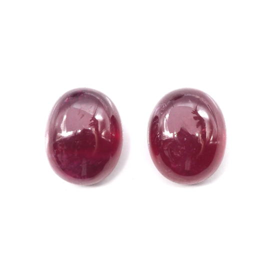 Ruby Cabs Oval 10x8 mm Approximately 8.77 Carat
