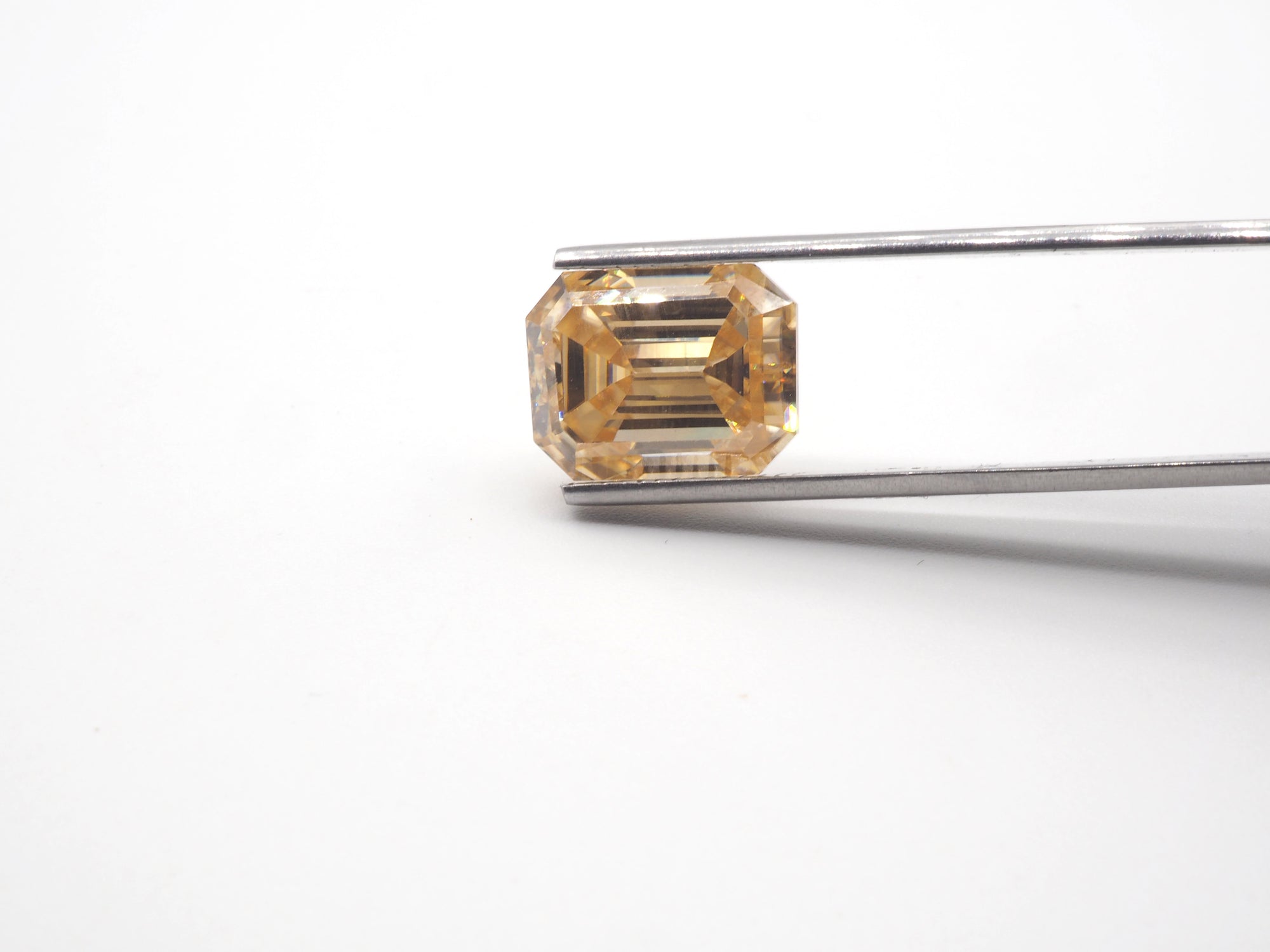 Moissanite Emerald Cut 12.3x9.4mm Approximately 6.78 Carat