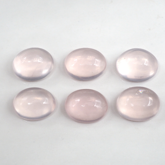 Rose Quartz Cabs Oval 10x8mm Approximately 16.36Carat