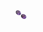 Amethyst Oval 9x7mm  Approximately 3.35 Carat Matching Pair