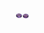 Amethyst Oval 9x7mm  Approximately 3.35 Carat Matching Pair