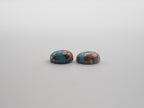 Oyster Copper Turquoise Cabochon Oval 10x8 mm Approximately 6 Carat (GTG-OT-34)