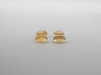 Citrine Cabochon Round 8 mm Approximately 8 Carat, 4 Pieces (GTG-CT-45)