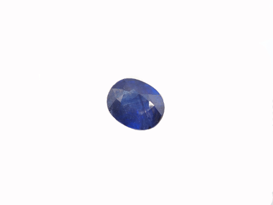 Blue Sapphire Oval Shape 10x8 mm Single Piece  Approximately 3.99 Carat