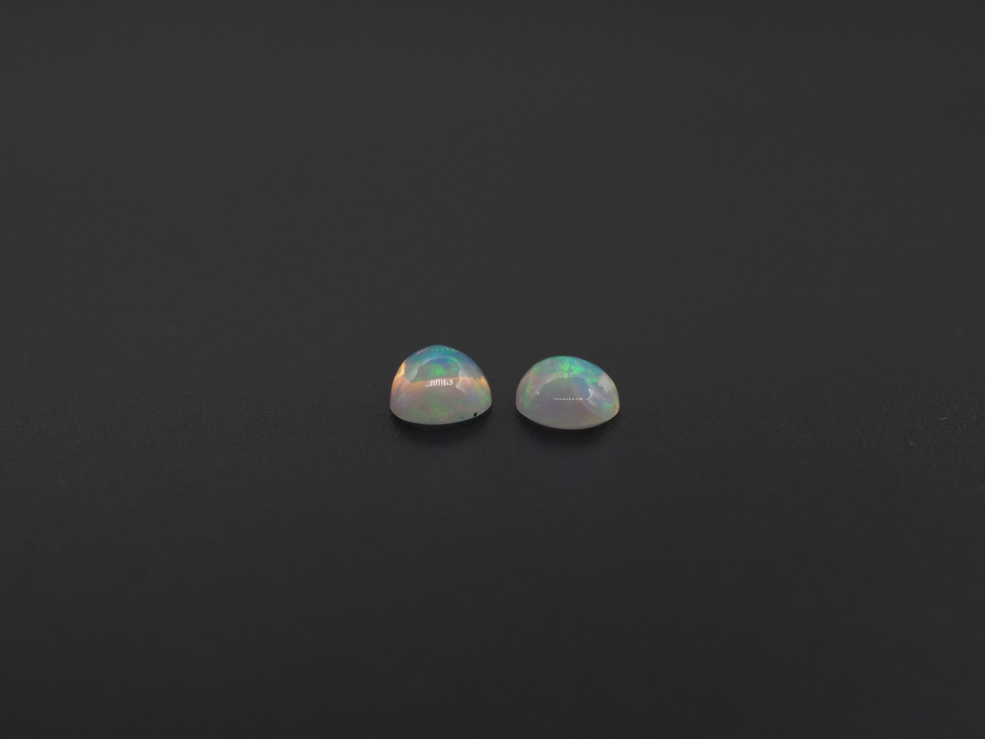 Ethiopian Opal Oval Shape 8x6 mm  Approximately 1.44 Carat , 2 Pieces (GTG-OP-173)