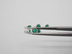 Green Onyx Silver Bezel 4 mm, Single Connector, Approximately 3.97 carat (GTG-SBO-13)
