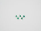 Zambian Emerald Round Shape 2.5mm  Approximately 0.30 Carat