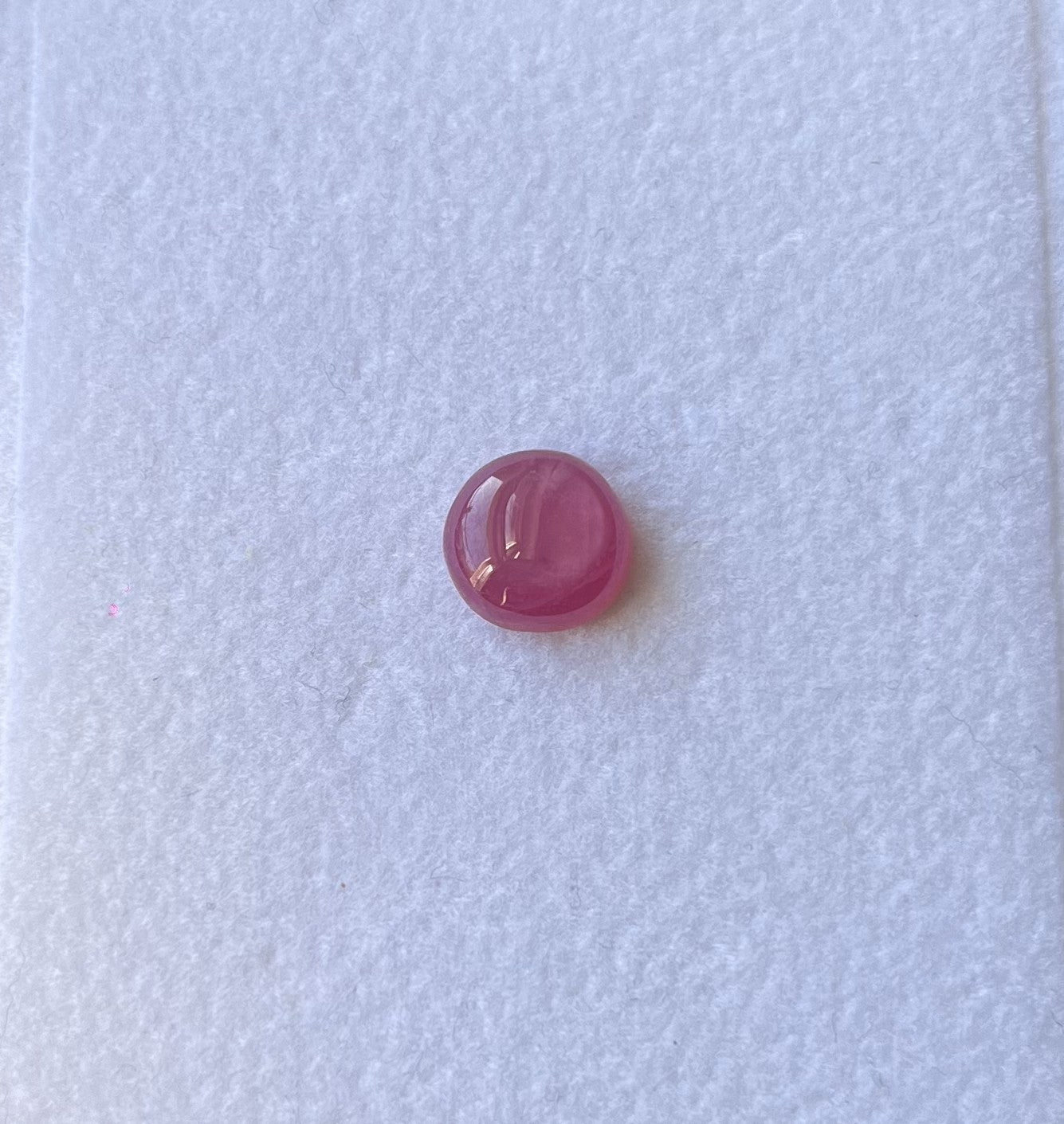 Ruby Cabs round 9 mm Approximately 3.8 Carat