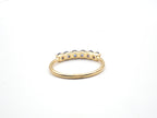18K Yellow Gold  Blue Sapphire Ring
