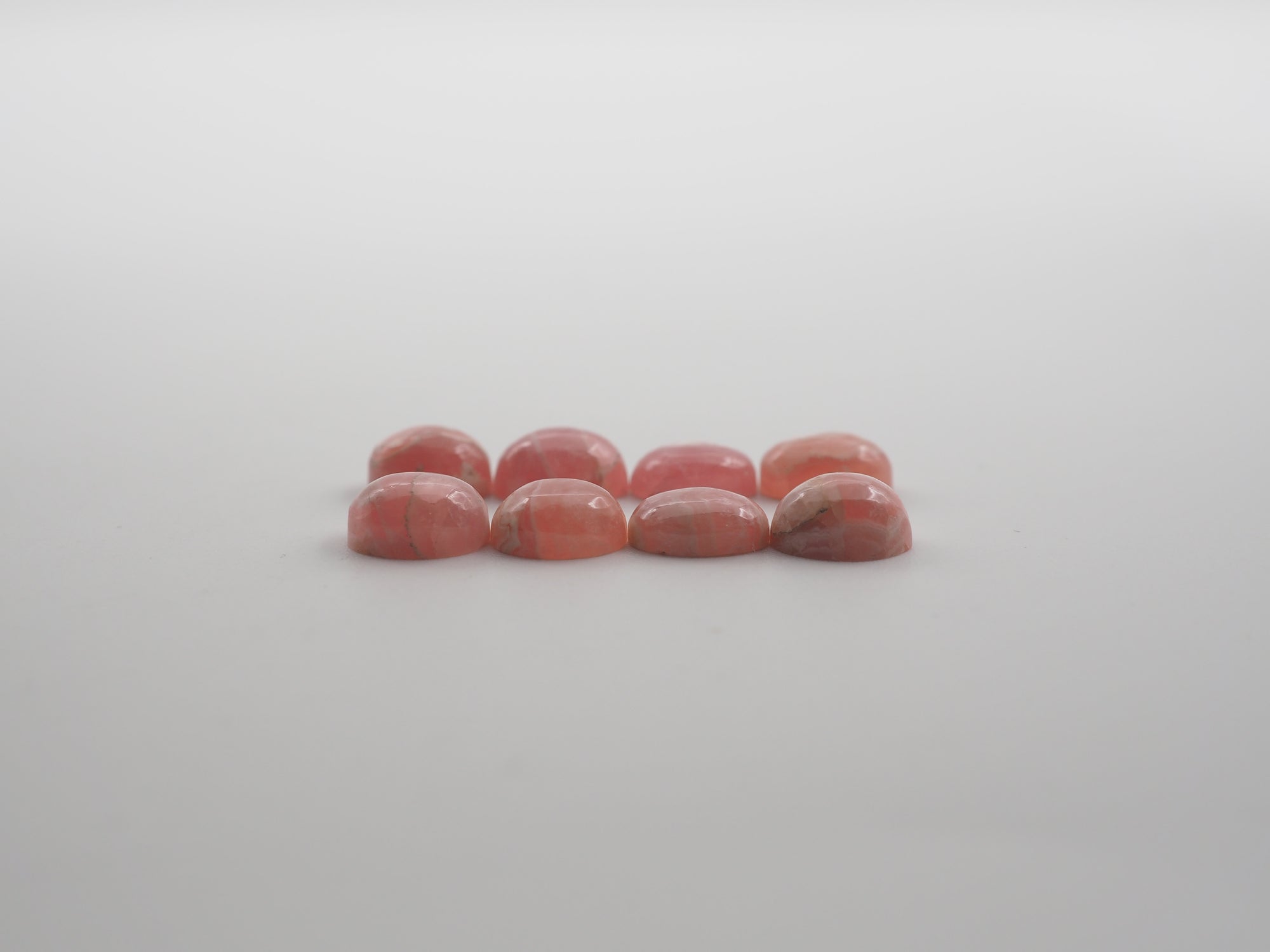 Rhodochrosite Cabochon, 7x5 mm Approximately 8.4 carat (GTG-RC-6)