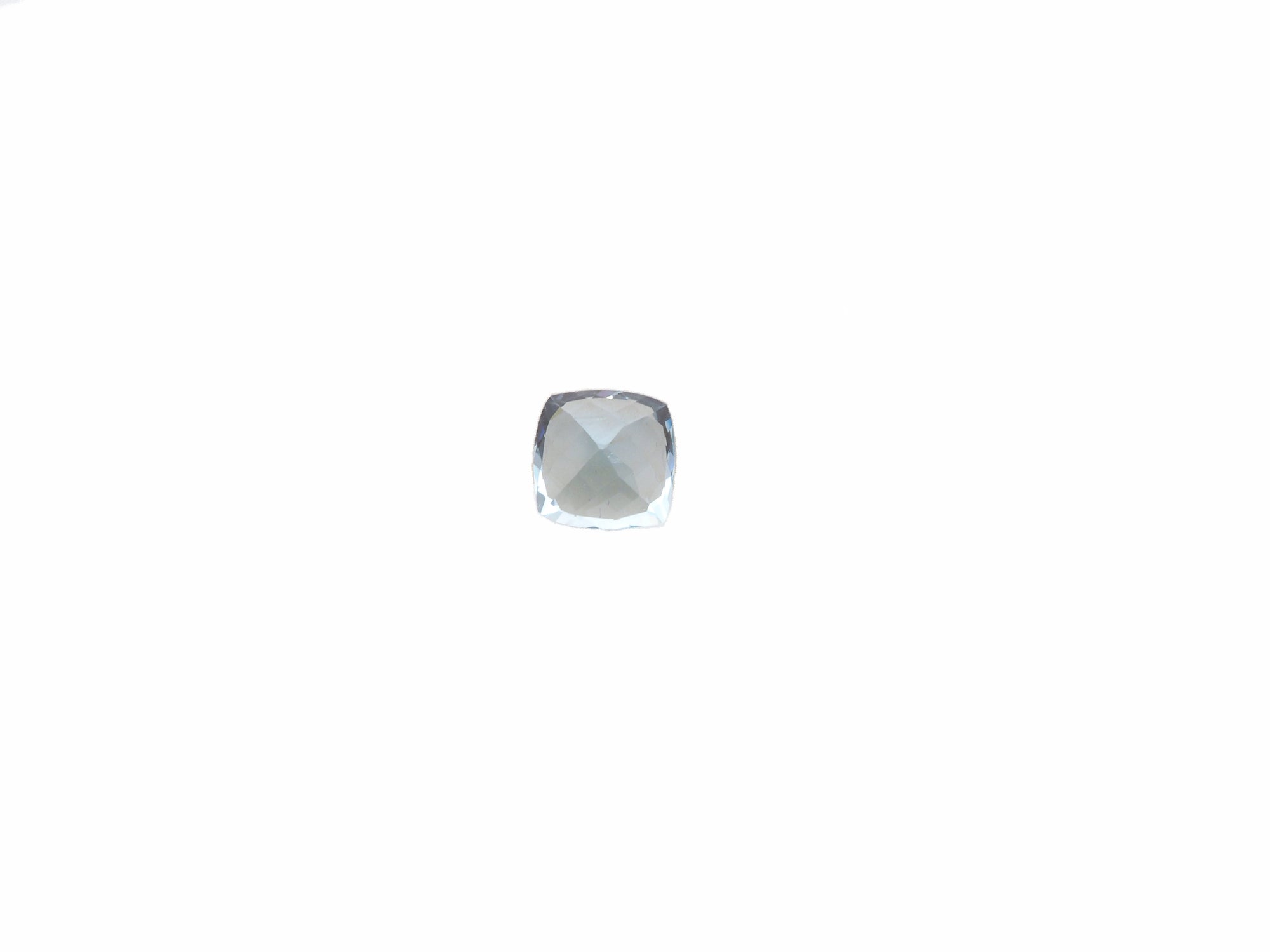 Aquamarine Cushion  Square Shape  6.04 x 6.12 x 5.13mm Single Piece Approximately 1.14 Carat