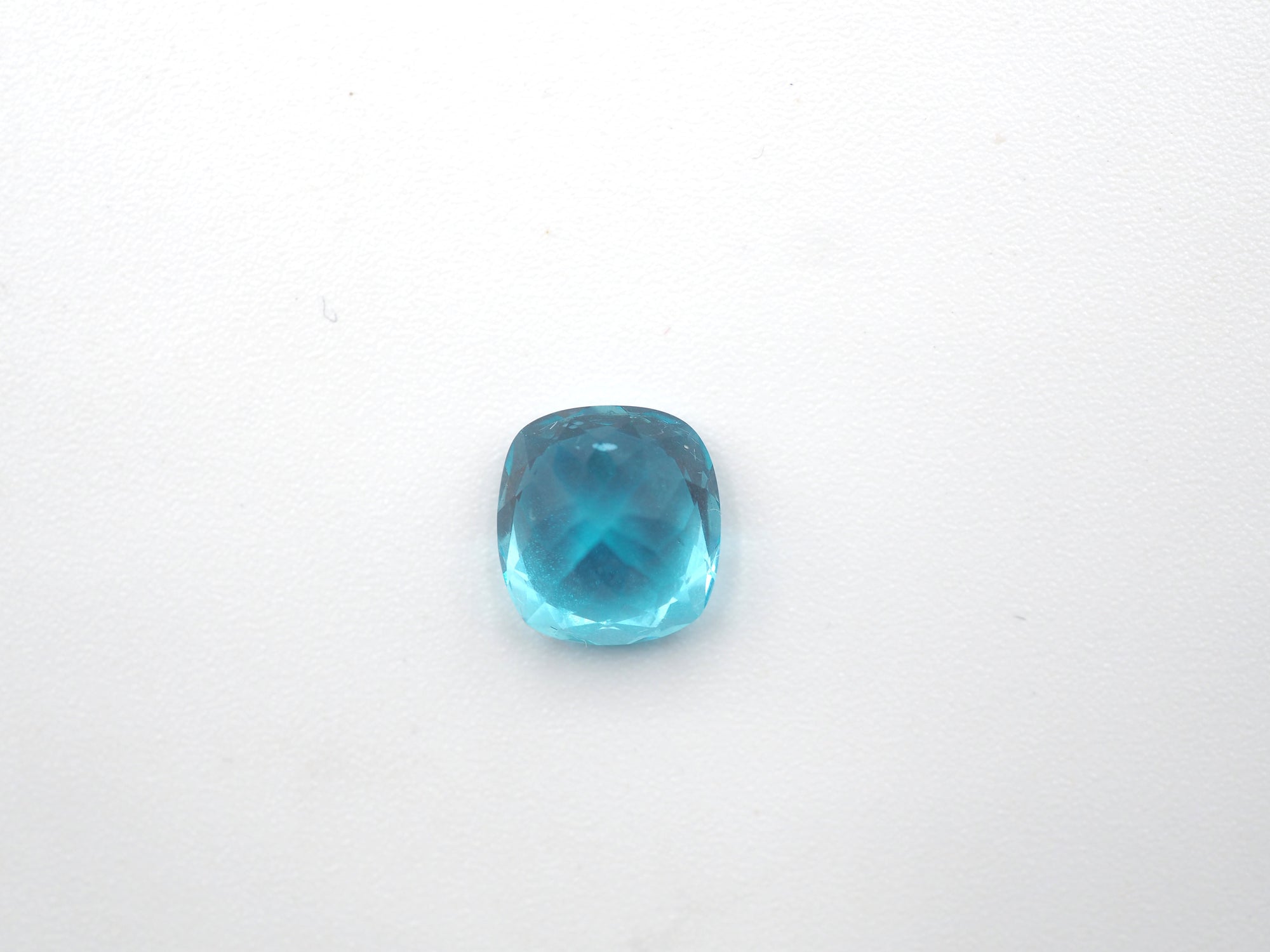 Neon Blue Apatite 7.8 x 7.3 x 6.04mm Approximately 2.30 Carat