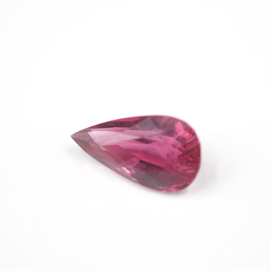 Rubellite Pear Shape 12.5 x 7 x 5.8 mm Single Piece Approximately 3.0 Carat