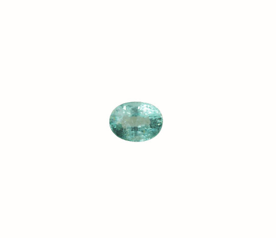 Paraiba Tourmaline Oval Shape 8.9 x 6.72 x 5.0mm Single Piece Approximately 2.21 Carat