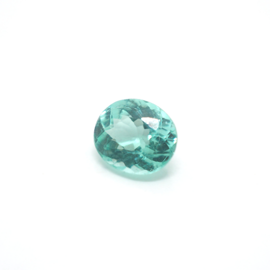 Paraiba Tourmaline Oval Shape 5.8 x 5 x 3 mm Single Piece Approximately 0.61 Carat