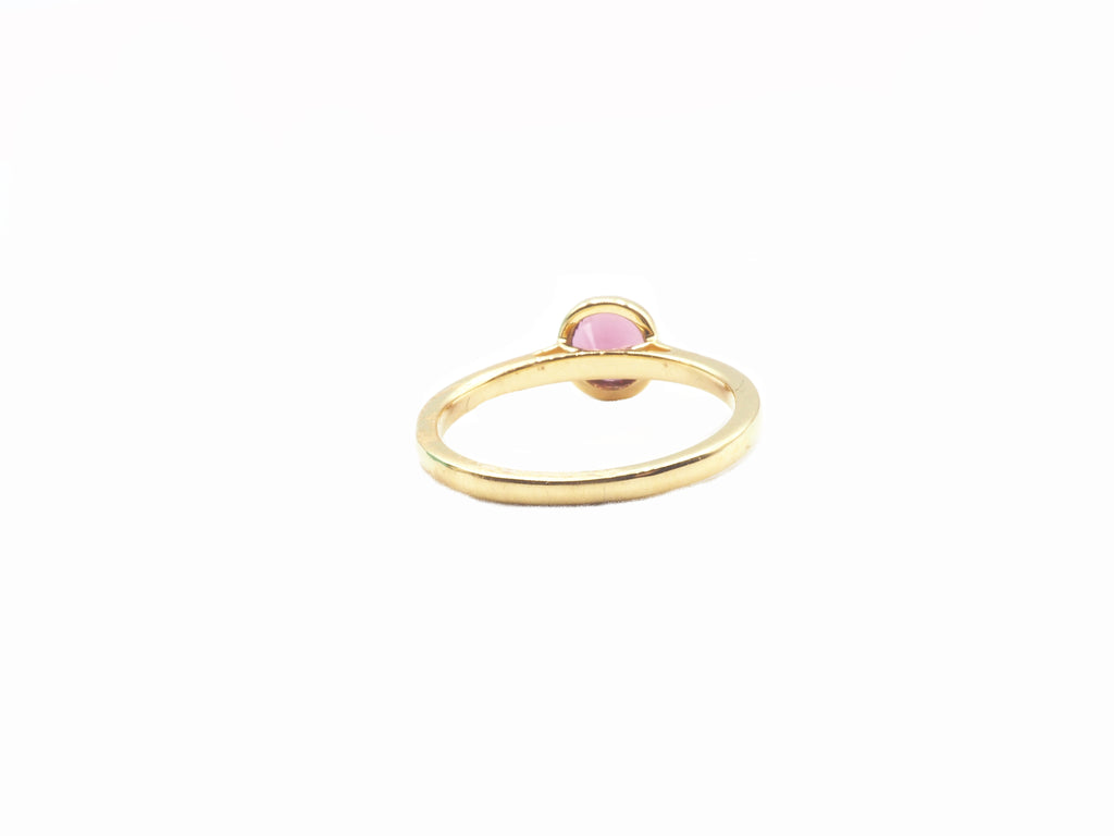 18K Yellow Gold Tourmaline  Ring