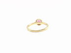 18K Yellow Gold Tourmaline  Ring