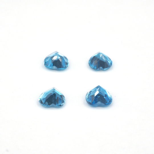 Heart Shape Apatite 6mm Approximately 3.66 Carat,