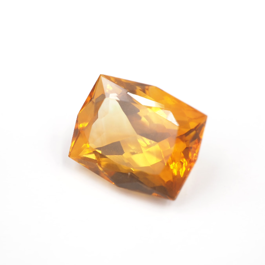 Citrine Fancy Rectangle Shape 17.5 x 14.0 x 10.0 mm Single Piece Approximately 15.43 Carat