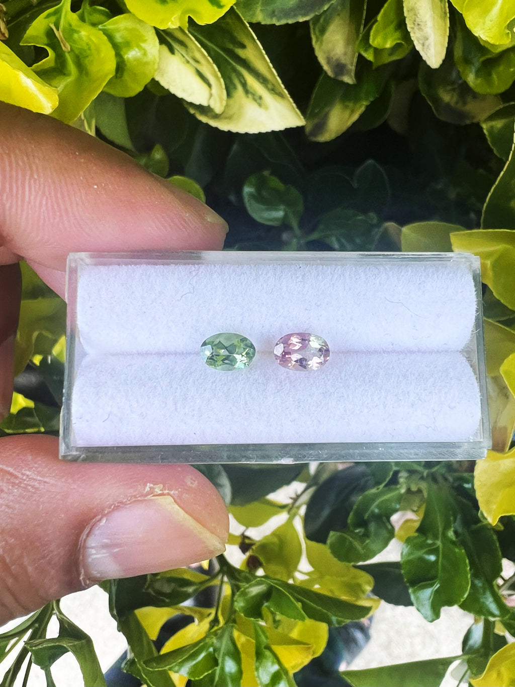 Natural Faceted Tourmaline 6.3 x 4.2 x 2.9mm , Approximately 0.90 Carat