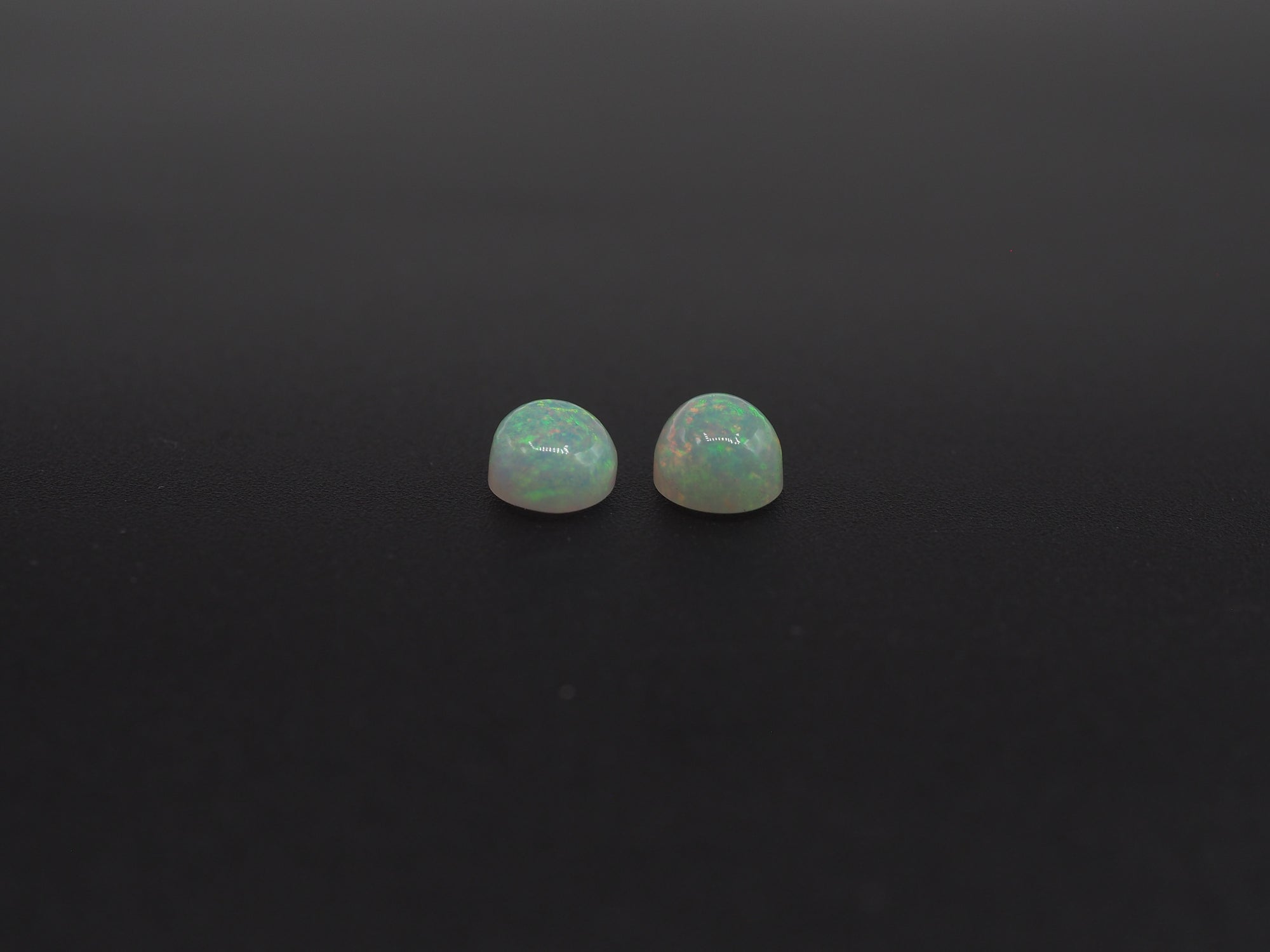 Ethiopian Opal Oval Shape 8x6 mm  Approximately 1.97 Carat , 2 Pieces (GTG-OP-171)