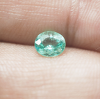 Paraiba Tourmaline Oval Shape 5.8 x 5 x 3 mm Single Piece Approximately 0.61 Carat