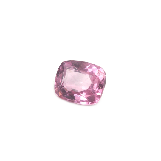 Pink Spinel Cushion Cut 6.5 x 5.5 x 3.5 mm Single Piece Approximately 1.08 Carat