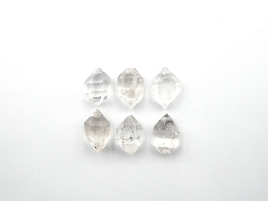 Natural Herkimer Diamond Rough , 9.7x6.5 -11x6.5 mm Approximately 11.42 Carat