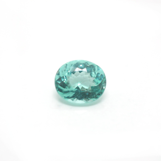 Paraiba Tourmaline Oval Shape 5.8 x 5 x 3 mm Single Piece Approximately 0.61 Carat