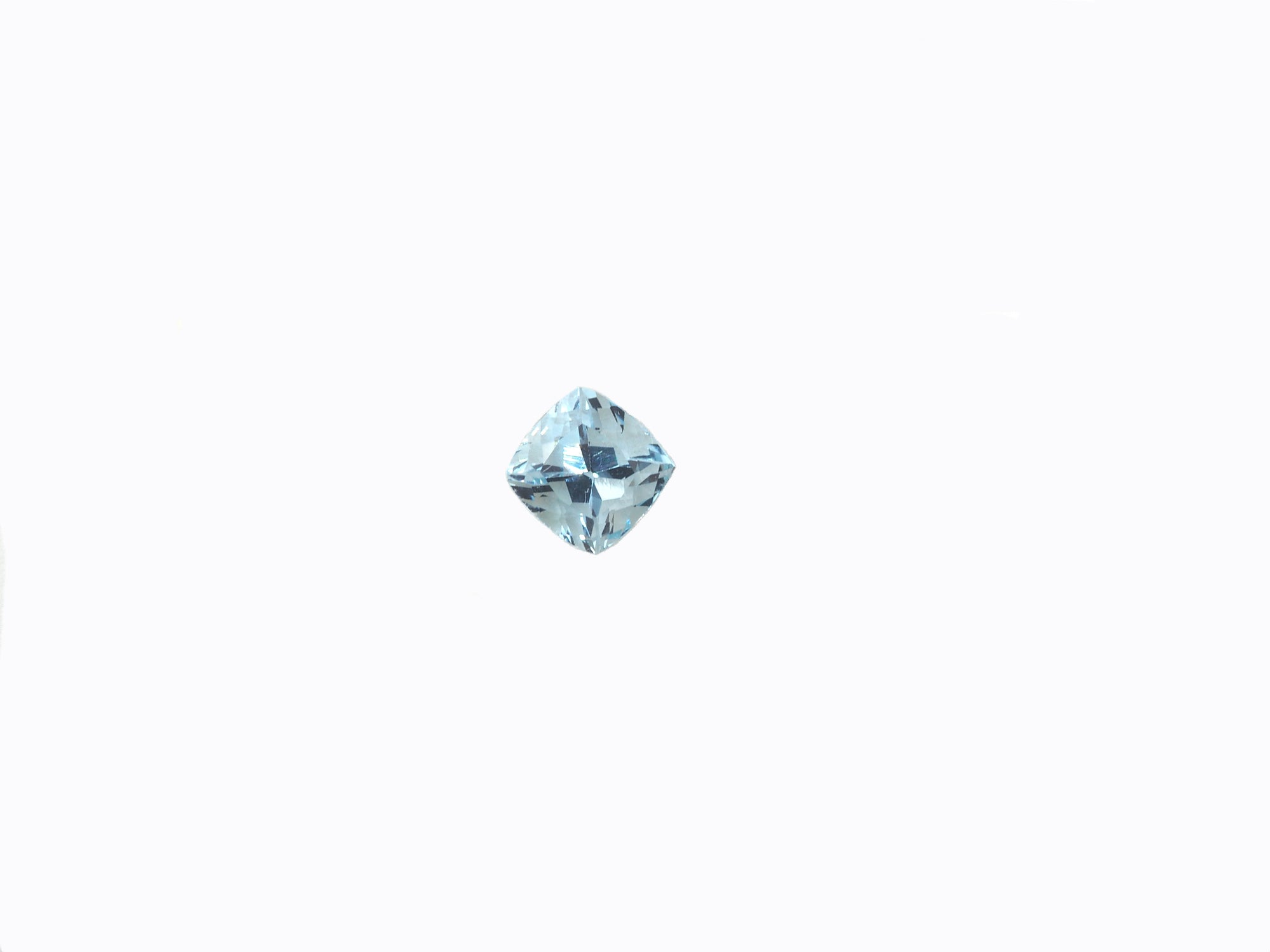 Aquamarine Cushion  Square Shape  6.04 x 6.12 x 5.13mm Single Piece Approximately 1.14 Carat
