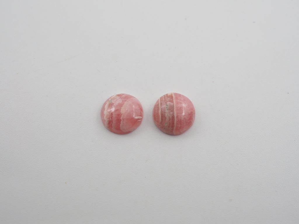 Rhodochrosite Cabochon, 10mm Approximately 6.75 carat (GTG-RC-2)